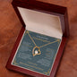 To My Beautiful Granddaughter | I Love You More Than You Know - Forever Love Necklace