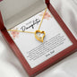To My Daughter | You'll Always Be My Babygirl, Love Dad - Forever Love Necklace