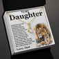 To My Daughter | Always Keep Me In Your Heart - Alluring Beauty Necklace