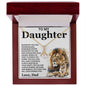 To My Daughter | Always Keep Me In Your Heart - Alluring Beauty Necklace
