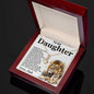 To My Daughter | Always Keep Me In Your Heart - Alluring Beauty Necklace
