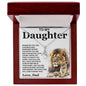 To My Daughter | Always Keep Me In Your Heart - Alluring Beauty Necklace