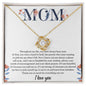 To My Mom | Thank You So Much - Love Knot Necklace