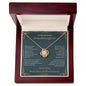 My Beautiful Granddaughter | I Love You More Than You Know - Love Knot Necklace