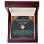 My Unbiological Sister | I Love You - Love Knot Necklace