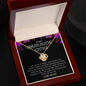My Unbiological Sister | I Love You - Love Knot Necklace