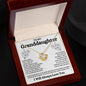 To My Granddaughter | I Will Always Love You - Love Knot Necklace