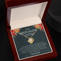 My Unbiological Sister | I Love You - Love Knot Necklace