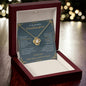 My Beautiful Granddaughter | I Love You More Than You Know - Love Knot Necklace