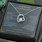 To My Beautiful Granddaughter | I Love You More Than You Know - Forever Love Necklace