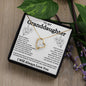 To My Granddaughter | I Will Always Love You - Forever Love Necklace