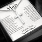 To My Man | I Have Completely Fallen For You - Cross Necklace
