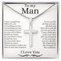 To My Man | I Have Completely Fallen For You - Cross Necklace
