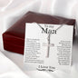 To My Man | I Have Completely Fallen For You - Cross Necklace