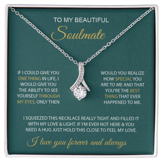 My Beautiful Soulmate | Feel my love - Alluring Beauty necklace