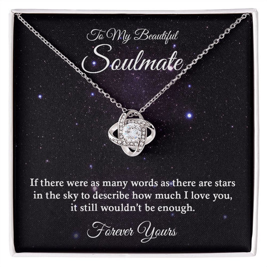 My Soulmate | Forever yours - Love Knot Necklace